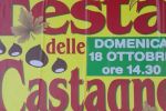 VALLEGGIA, TORNA LA FESTA DELLE CASTAGNE